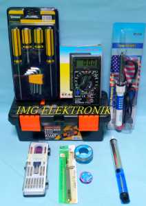 NEW SOLDER TIMAH PAKET LENGKAP TOOL BOX COD / SOLDER LISTRIK 1 SET PROMO / SOLDERING IRON TAND / TIMAH SOLDER / MULTITESTER / SEDOTAN TIMAH / PASTA SOLDER DAN OBENH HP SERBAGUNA