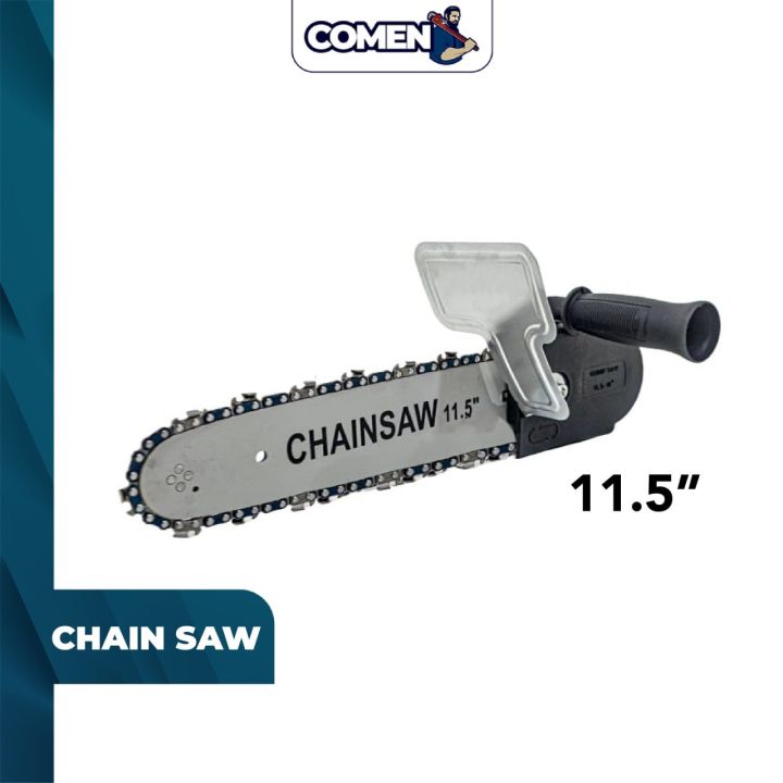 Angle Grinder To Chainsaw Conversion Kit - 6 Inch DIY Wood Cutting Attachment