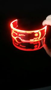LED Luminous Color Glasses LED Glasses Neon Light Up Visor Eyeglasses Bar Party EyeWare For Halloween Christmas Parties
