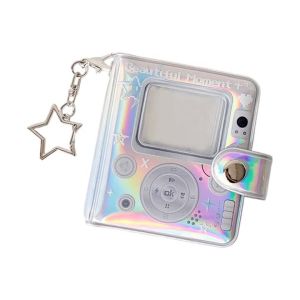 Kirilgu Photocard Binder AlbumPhoto AlbumPhoto Card Books Holder Keychiain 2B5Z7