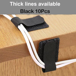 🇸🇬【SG stock】Cable Tie tape Cable Organizer Tidy Management Clips Cable Holder USB Cable Winder Desktop headphone Wire Velcro Cable Ties Fastening Cable Ties self-adhesive  Cable Management Straps/Velcro cable organizer Hook Loop Cord Organizer Wire Ties