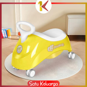SK-M361 Mainan Mobil Mobilan Dorong Anak dengan Musik / Skuter Duduk Anak Scooter Ride On Twist Car