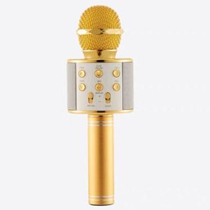 Micro karaoke bluetooth cầm tay không dây tiện dụng chất lương caoloa hát kết nối các thiết bị bluetooth chuyên nghiệp