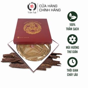 Nhang vòng trầm hương 72h Trầm Tuệ làm từ trầm sạch với mùi hương thanh dịu