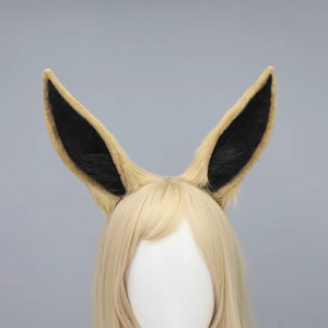 Cáo mèo dài lông thú tai headbands headwear Sói động vật lông tai bờm tóc Anime Tai headbands Halloween cosplay trang phục