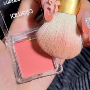 Monochrome Blush Palette Low Saturation Natural Nude Colors for Effortless Natural Look 4-Color