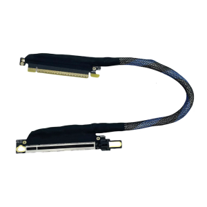 PCIE 5.0 X16 Extension Cable for Graphics Extender Cord with 64GT\s Bidirectional Bandwidth Efficient