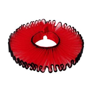 Renaissances Large Collar Fashion Adjustable Collar Light weight Meshes Collar for Costumes Daily Use