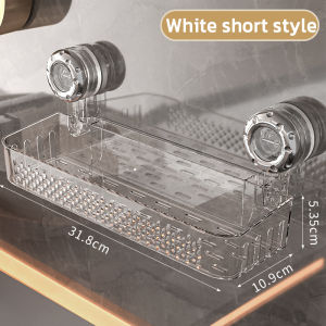 Non perforated bathroom storage rack wall mounted storage rack bathroom toilet non perforated storage rack