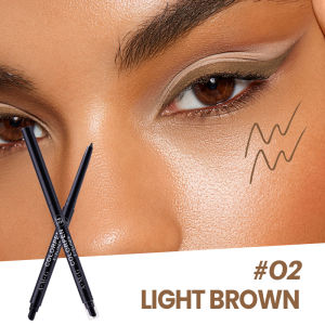 Black Brown Fair Tones Eyeliner Pencil Long Lasting Waterproof Smudge-proof Easy Draw Eyeliner For Beginner Makeup