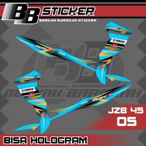 STICKER PREMIUM BISA HOLOGRAM Striping Jupiter Z Burhan Sticker Striping Jzb 45
