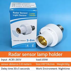 360 Degrees Human Induction Motion Sensor Night Lamp Socket Base E27 Automatic Switch Light Sensor