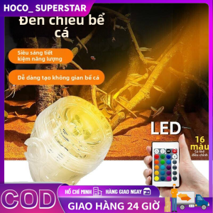 Đèn LED Mini Tròn Trang Trí Bể Cá Hồ Cá Để Được Dưới Nước