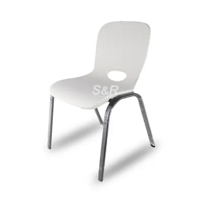 Lifetime Almond Childrens Stacking Chair 1pc