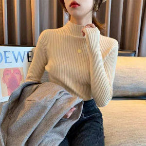 Sweater Rajut Turtleneck Wanita & Bahan Tebal Korean Style