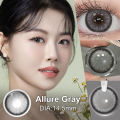 Magister colored contact lens with solution 1 pair  14-14.5MM  Korean eye contact lenses buy 1 get 2 gifts（ Solution 120ml+Contact lens case）. 