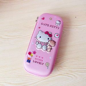 Kotak Pensil Sanrio 3D Premium Import karakter Sanrio tempat pensil anak Paud TK SD softcase