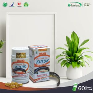 Kapsul Ikan Gabus Kutuk Obat Penyembuh luka Alami Herbal Albumin 60 Kapsul