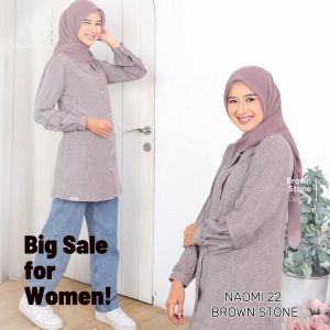 BAJU ATASAN BLUS REMAJA & WANITA ETHICA NAOMI 22 / BAJU TUNIK BLOUSE DAILY OUTFIT WANITA REMAJA