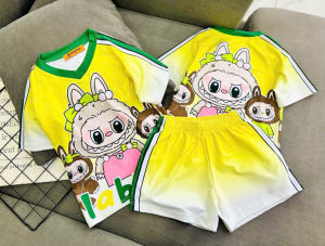 12-46kg bộ đùi labubu-kuromi- cinamoro- mickey-pony bé gái-thun lạnh loại 1 bao đẹp