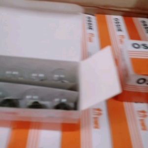 หลอดไฟเลี้ยว เขี้ยว สีใส สีส้ม 12 V