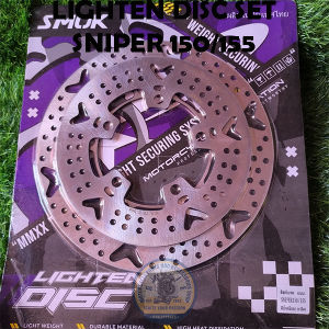 LIGHTEN ROTOR DISC FOR SNIPER 150/155 (FRONT & REAR) SET