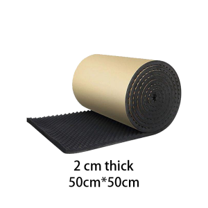 แผ่นโฟมกันเสียง หนา2CM หรับรถยนต์ แผ่นโฟมซับวูฟเฟอร์ ดูดซับเสียง