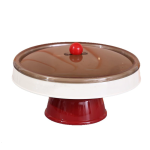 Durable Plastic Coffee Table Dish Portable Design For Home Parties Easy Maintenance Colorful Option