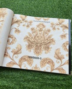 Wallpaper Dinding Premium Motif Batik Fancy Minimal Art Multi Colour Termurah