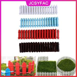 JCSYFAC 100x5cm thu nhỏ cổ tích vườn gỗ hàng rào nhà búp bê Phụ kiện tự làm trang trí