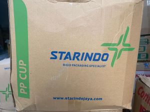 GELAS PLASTIK BENING 12OZ 14OZ 16 OZ 7 GR 1 DUS 1000 PCS DAN 18OZ 8 GRAM