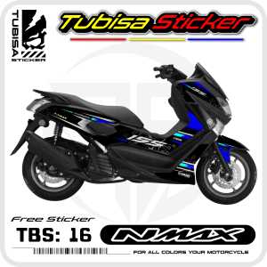 Nmax Lama - Stiker Sticker Striping Variasi List Motor Nmax Lama/Old. TBS.16