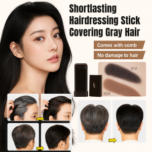 💕Invisible Gray Hair💕Plant Based Hair Dye Comb Hair Pen Quickly Covers Gray Hair Natural and Long-Lasting Hair Dye Emergency Hair Dye Cream