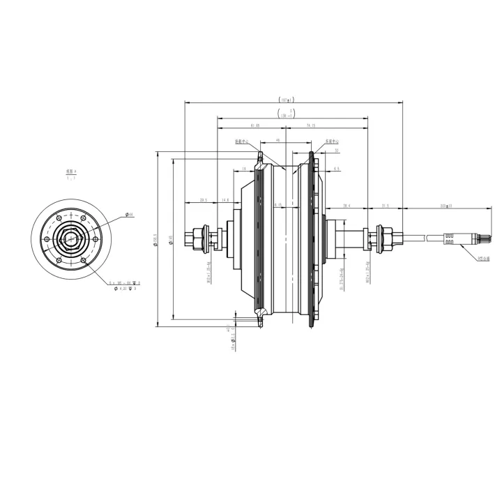 Electirc%20Bicycle%20Gear%20Hub%20Motor%20Silent%20Brushless%2048V%20500W%20Bike%20Rear%20Drive%20Motor%20for%20Electric%20Bicycle%20-%20Image%204