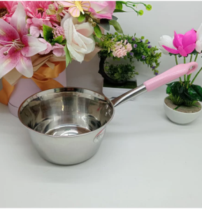 PANCI MIE STAINLESS STEEL GAGANG WARNA SILICONE ANTI PANAS PANCI SUSU PANCI REBUS