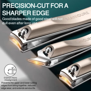 🔥Hot Selling🔥【Sharp and Rust-Free】5-Piece Nail Clipper Set / New German Nail Clippers / Household Pedicure Tools / Ear Pick and Nail Clippers / Flat-Head Nail Clippers / Angled Nail Clippers 新款德国指甲剪指甲钳