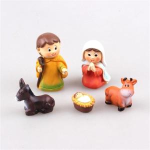 Vibrantly Resin Nativity Set With Intricate Detail Christmas Indoor Scene Figurines Suitable For Collectors Believers