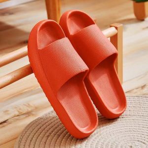 [Ready Stock] Japanese Comfortable 4.0cm Thick Sole Shower Slippers House Slippers Indoor Slipper Home Sandal