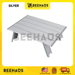 BEEHAUS CLS Mini Foldable Aluminum Table | Outdoor Camping Table Portable Folding Table Barbecue Picnic Table | Meja Lipat Khemah