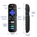 ⭐【LazTop Seller】Universal Remote Control Compatible for Roku TV Controller with Shortcut Buttons Replacement Directly Use ROKU-TC-RC-10# 2#. 