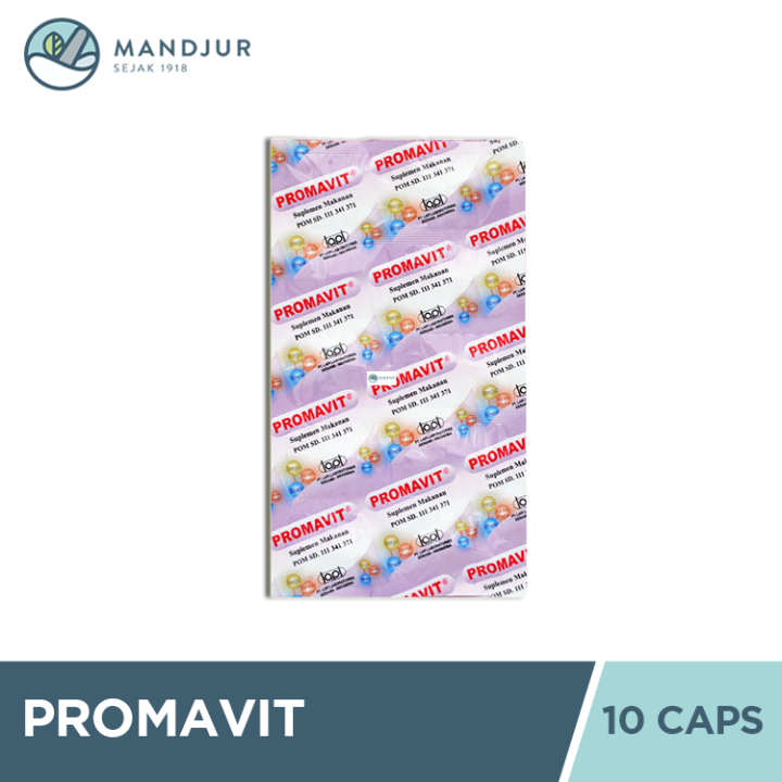 Promavit 10 Kapsul - Vitamin Lengkap Ibu Hamil & Menyusui