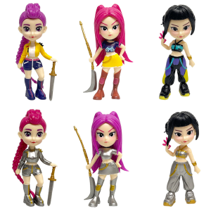 Kpop Devil Hunter Rumi Zoe Mira Anime Polyvinyl Chloride Character Collection Desktop Trinkets Childrens Gift Collectibles