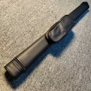 LANG Original Billiard Cue Stick Case Black Pool Cue Stick Hard Case 1 Stick 2 Holes