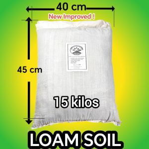 1 Sack Loam Soil 15kilo Complete potting mix