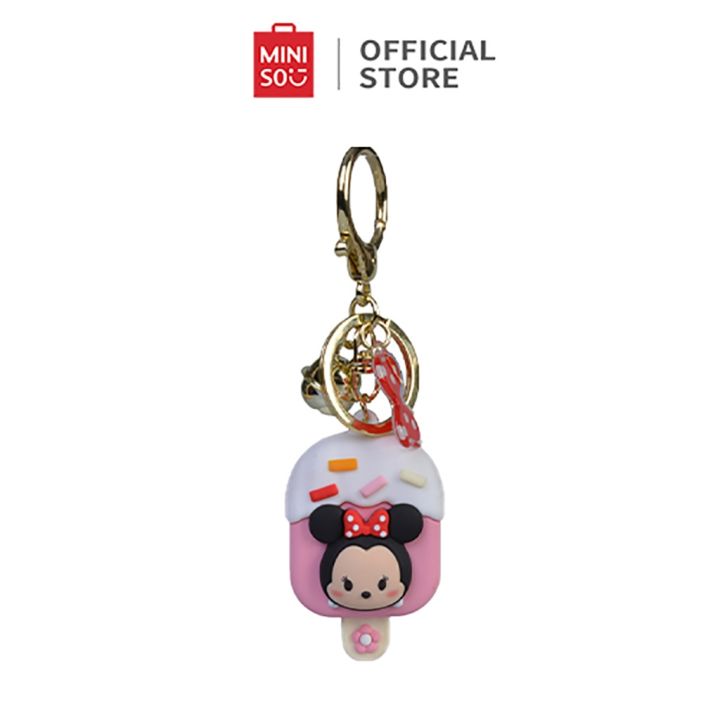 Miniso x Disney Tsum Tsum Collection Ice Cream Keychain Lazada