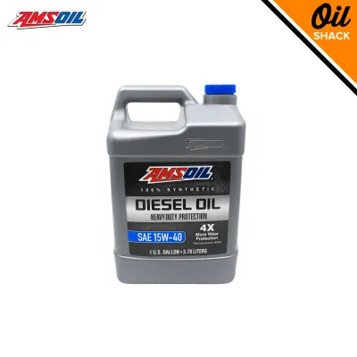 AMSOIL 15W40 DIESEL HEAVY DUTY ENGINE OIL FULLY SYNTHETIC (1 GALLON)