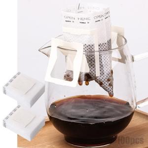 ตัวกรองกาแฟเสิร์ฟเดียวพร้อมวัสดุของผู้ใช้ถุงกาแฟแบบเสิร์ฟเดี่ยวสำหรับการเดินทางสำนักงานและกิจกรรมกลางแจ้ง