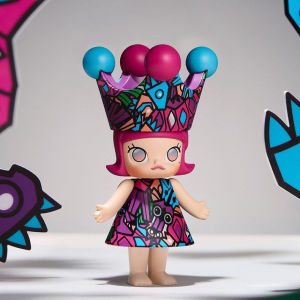 POP MART MEGA ROYAL MOLLY 100% Anniversary Series 1 Figures blind collection decorative gift toy