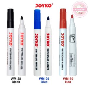 Joyko Whiteboard Marker Spidol Papan Putih Hitam Biru Merah  WM28 WM29 WM30 Joyko White Board