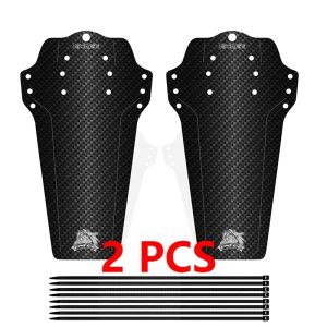 2PCS ENTEE color printed bicycle mudguard